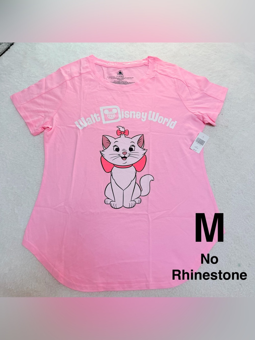 ***Flaw***2026 Disney Parks 2026 Walt Disney World Aristocats Marie T-Shirt M